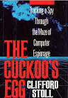 Book cover of The Cuckoo's Egg by Clifford Stoll